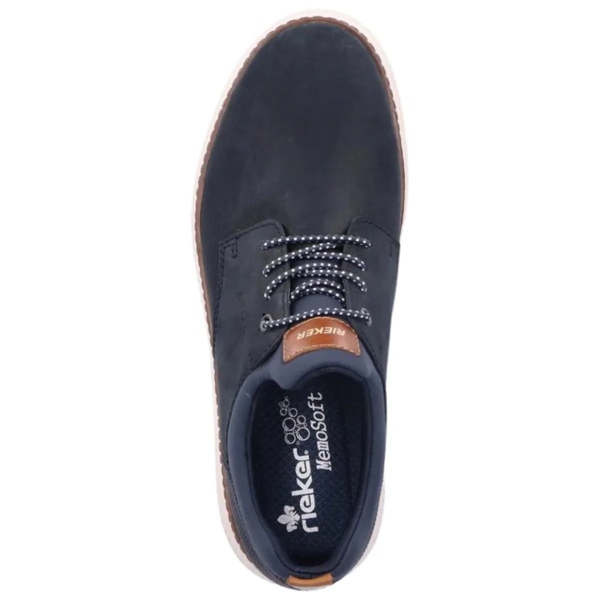 Rieker Men's B3360-14 Stan Navy Nubuck