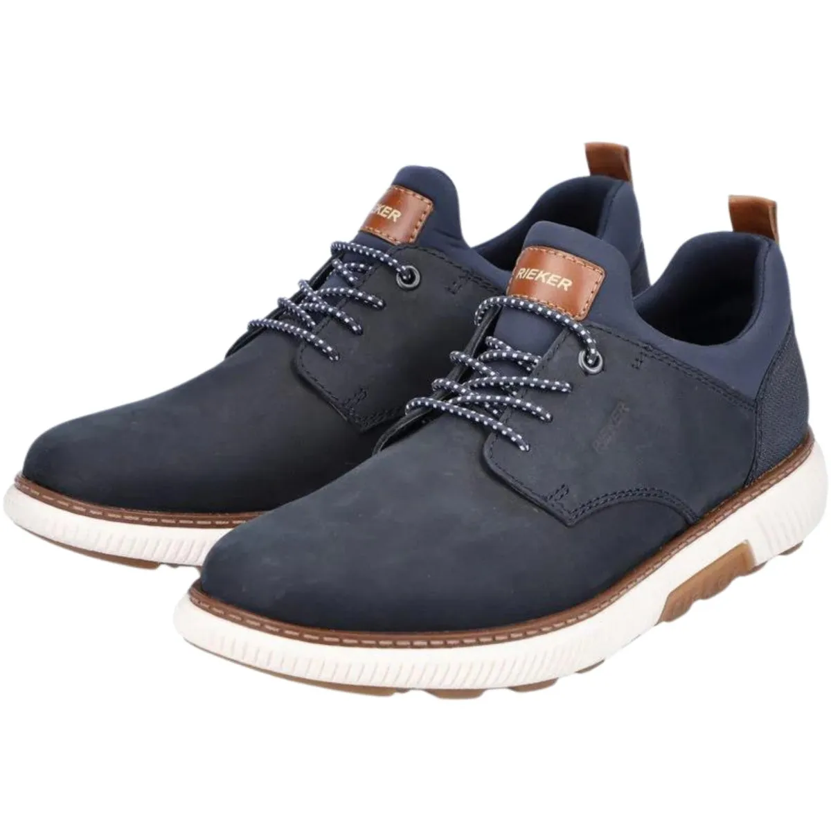 Rieker Men's B3360-14 Stan Navy Nubuck