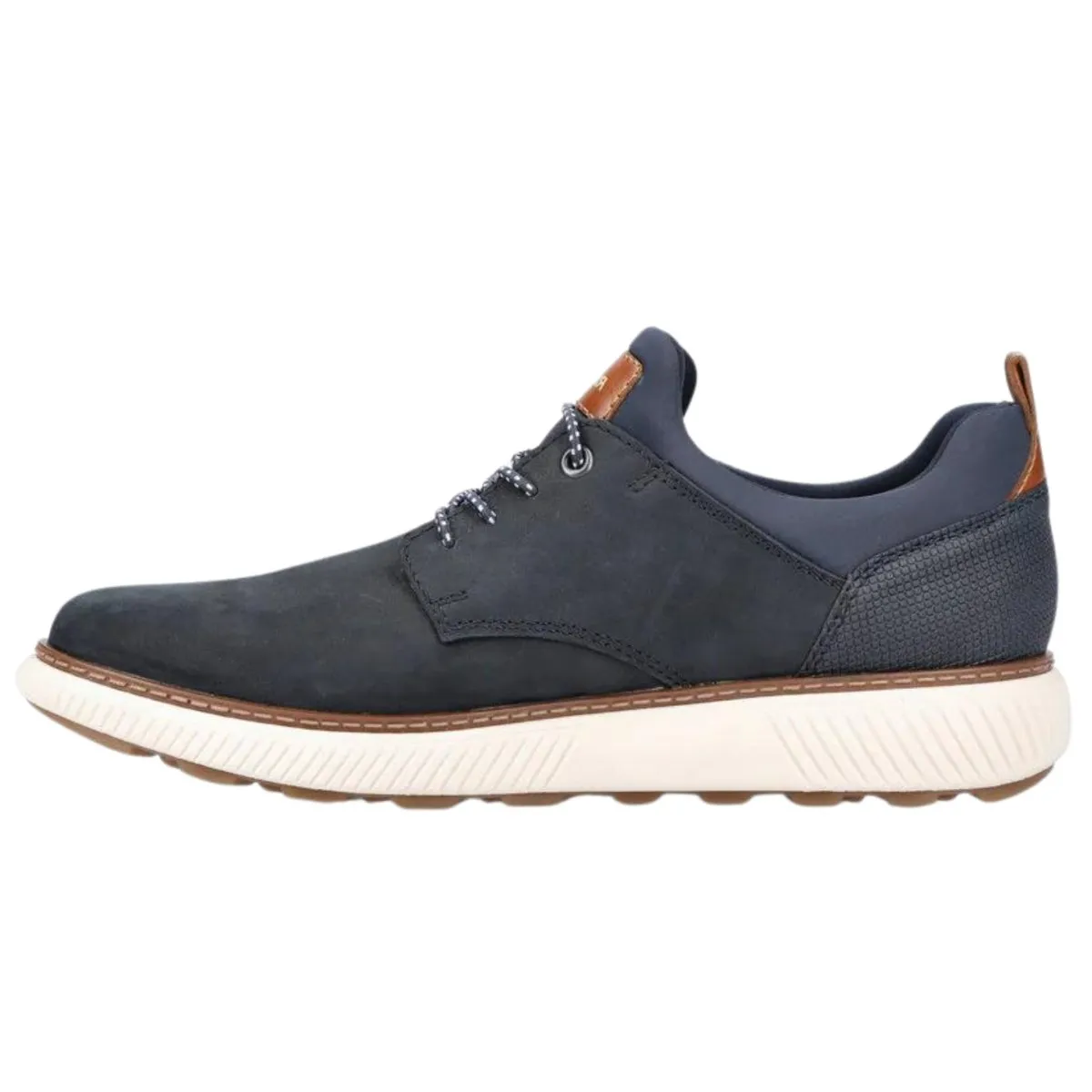 Rieker Men's B3360-14 Stan Navy Nubuck