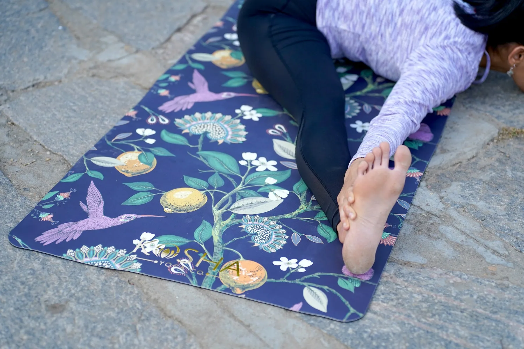 Sanctuary by Night PUre Couture Yoga Mat