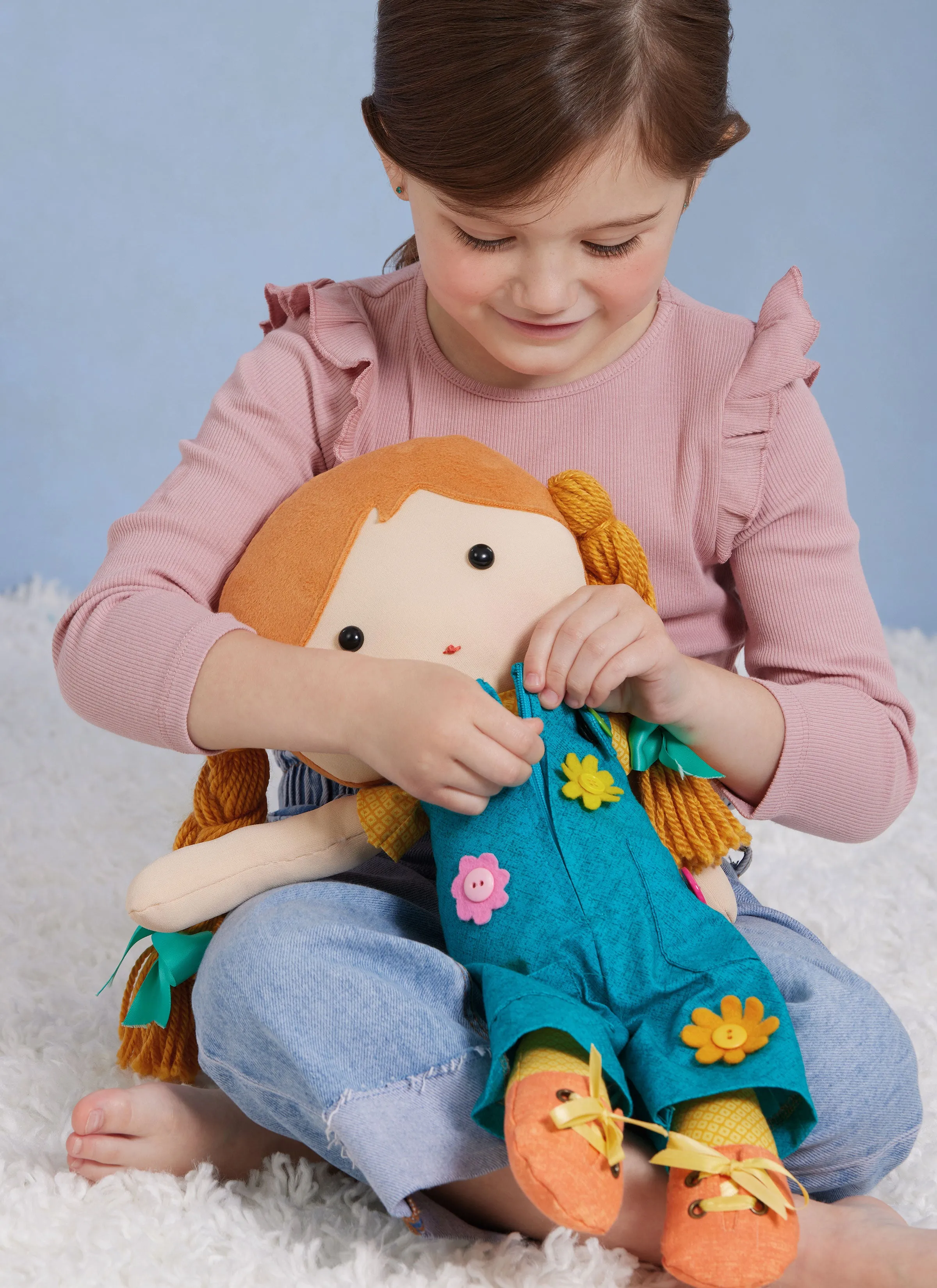 Simplicity sewing pattern S3053 Stuffed Dolls with Clothes