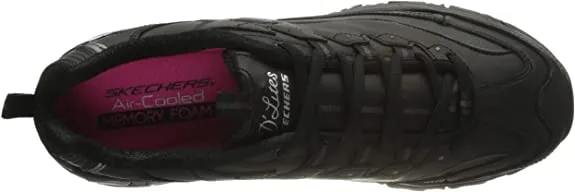 Skechers Womens D'lites Fresh Start Memory Foam Lace-up Fashion Sneaker