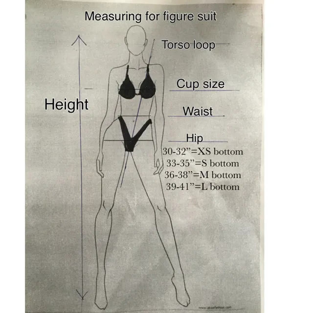 Solid color practice figure/physique suit