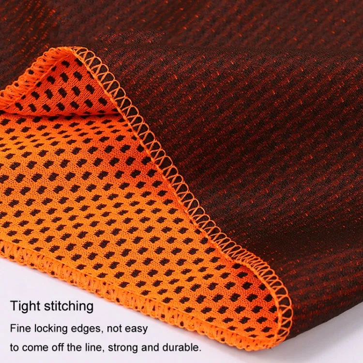 Sports Towel Set Travel Portable Quick Dry Cold Feeling Towel With Silicone Sleeve Storage Bag, Size: 30x90cm(Orange)