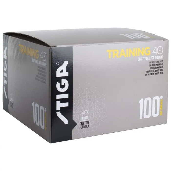 Stiga Training Ball 40  100 Pack White