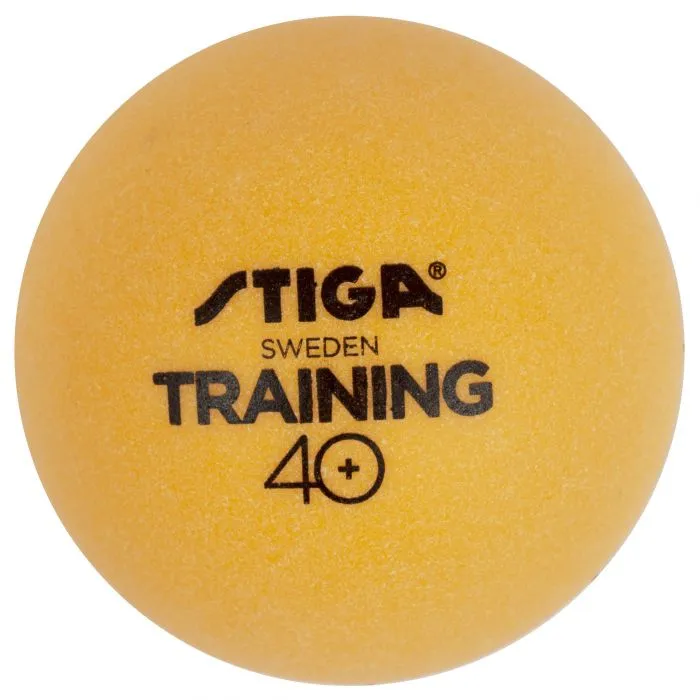 Stiga Training Ball 40  6 pack Orange