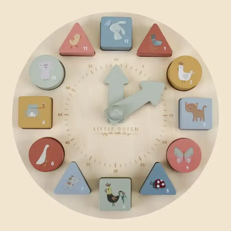 Teaching Puzzle Block Clock