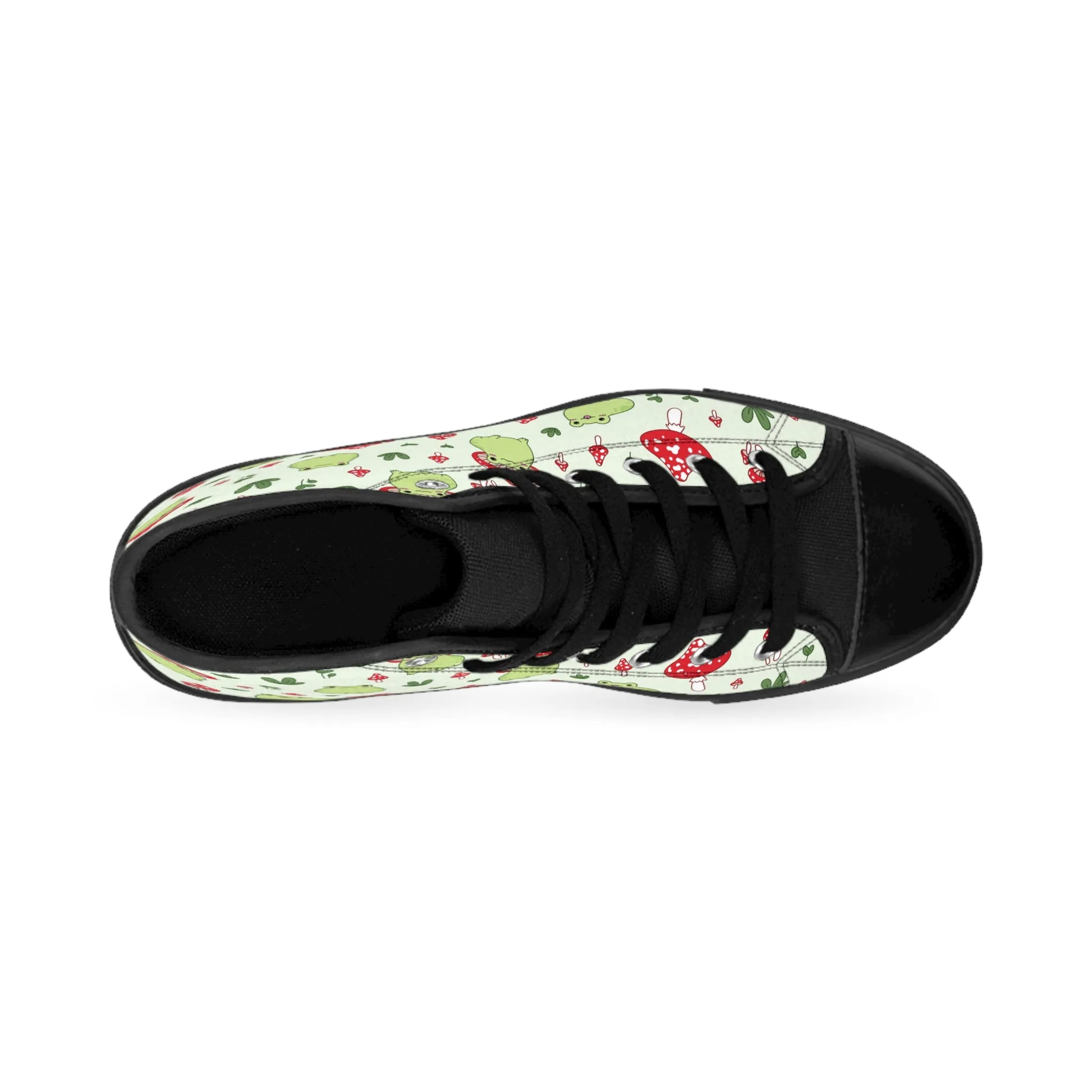 Toad and Mushrooms Women's Classic Sneakers