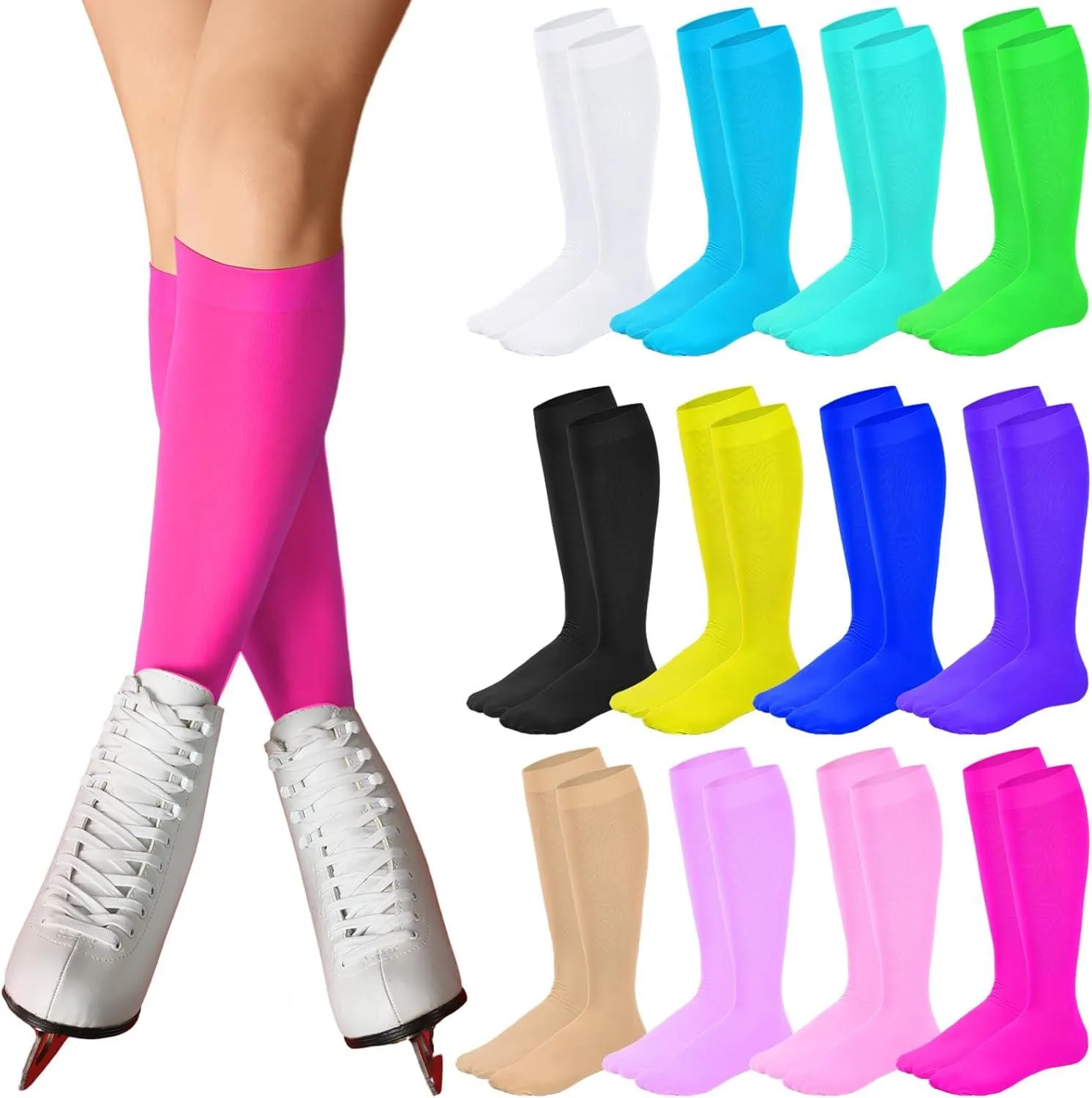 Toulite Figure Skating Socks