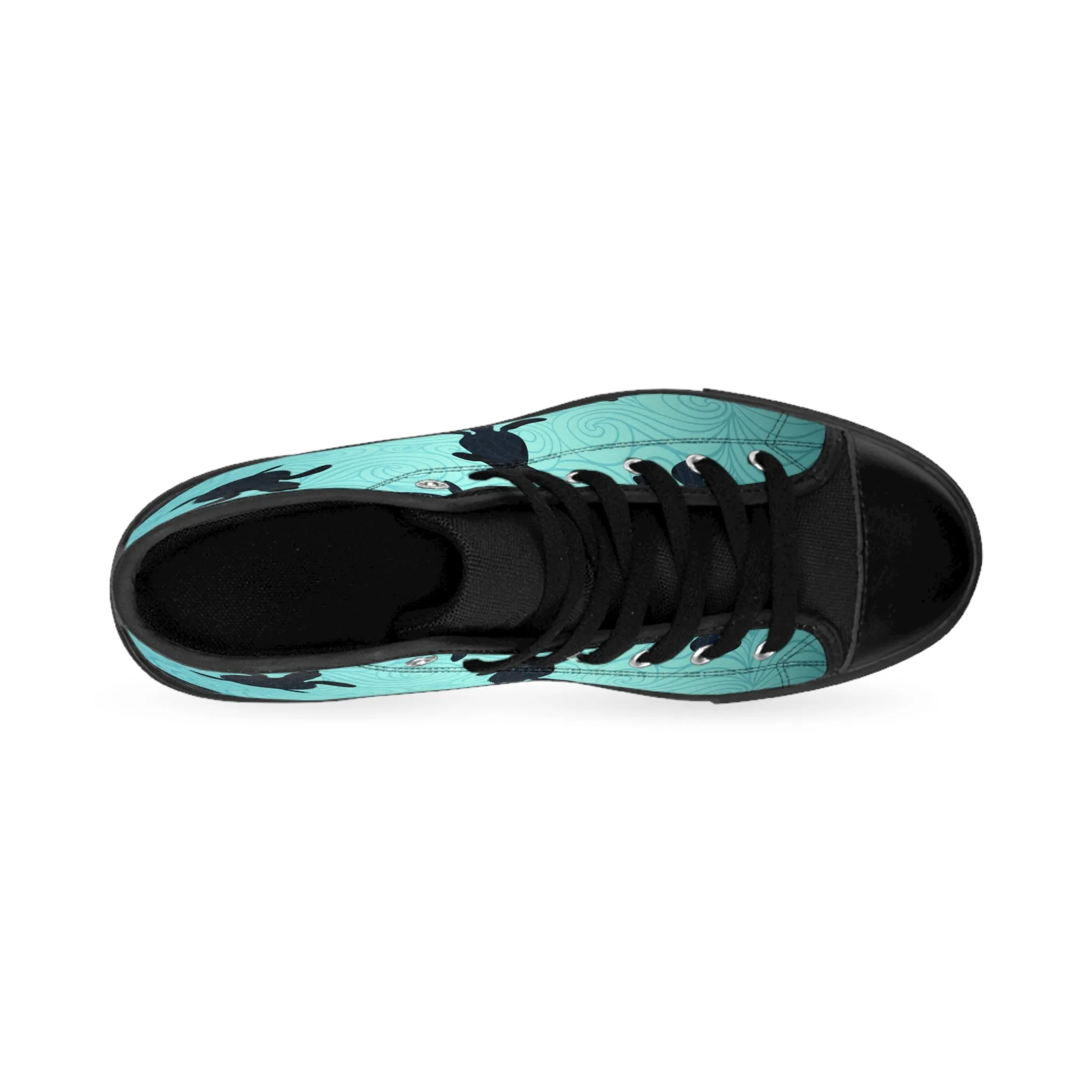 Turtles and Sea Women's Classic Sneakers