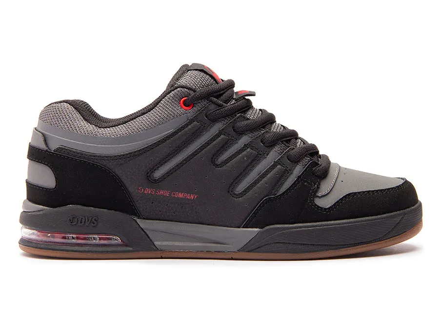 Tycho - Black Charcoal Red Nubuck