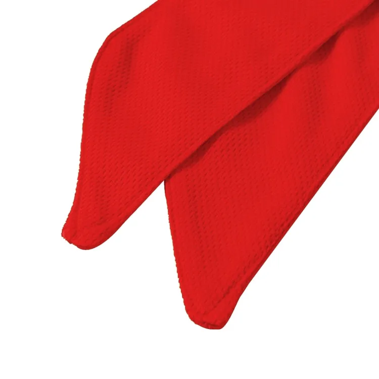 Unisex Sweat Wicking Stretchy Exercise Yoga Gym Bandana Headband Sweatband Head Tie Scarf Wrap, Size: 1.2*0.06m (Red)