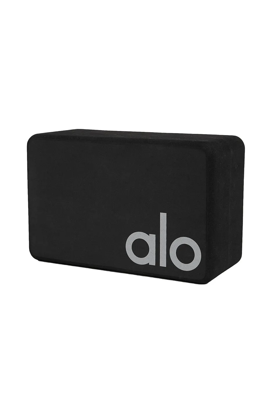 Uplifting Yoga Block - Black/Silver