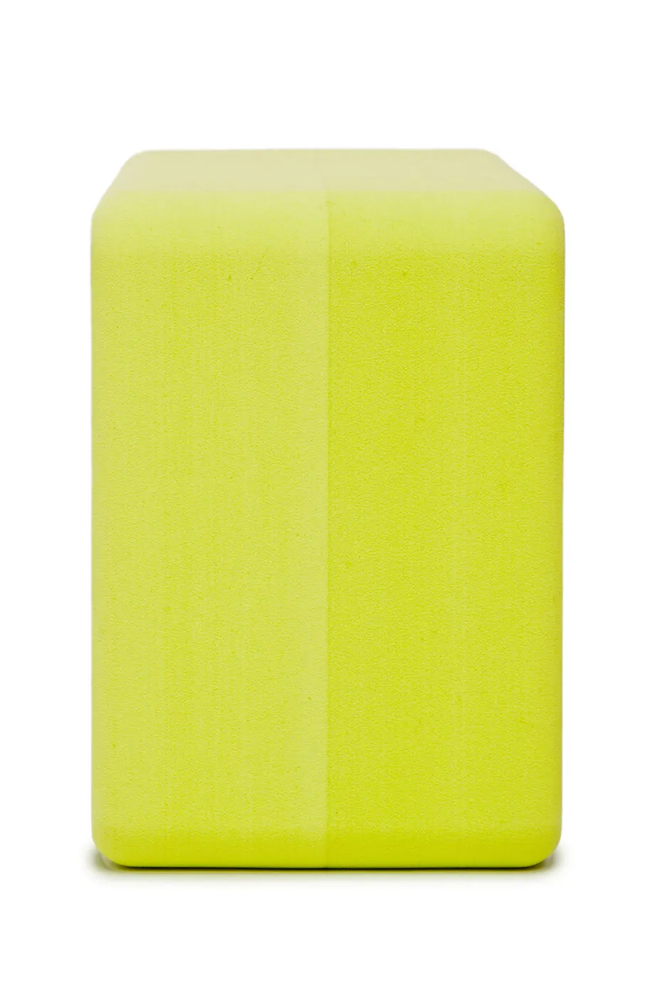 Uplifting Yoga Block - Highlighter/Silver