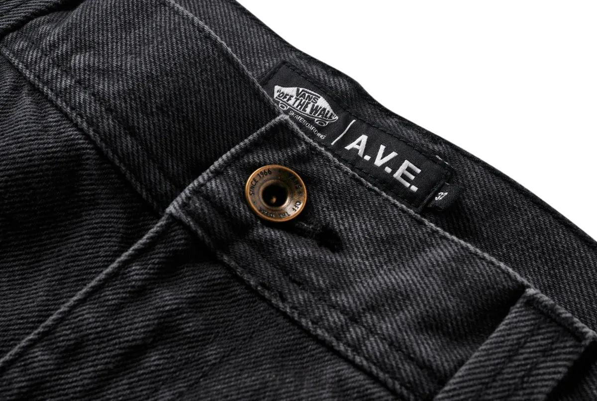 Vans Ave Drill Chore Pants Relaxed Black