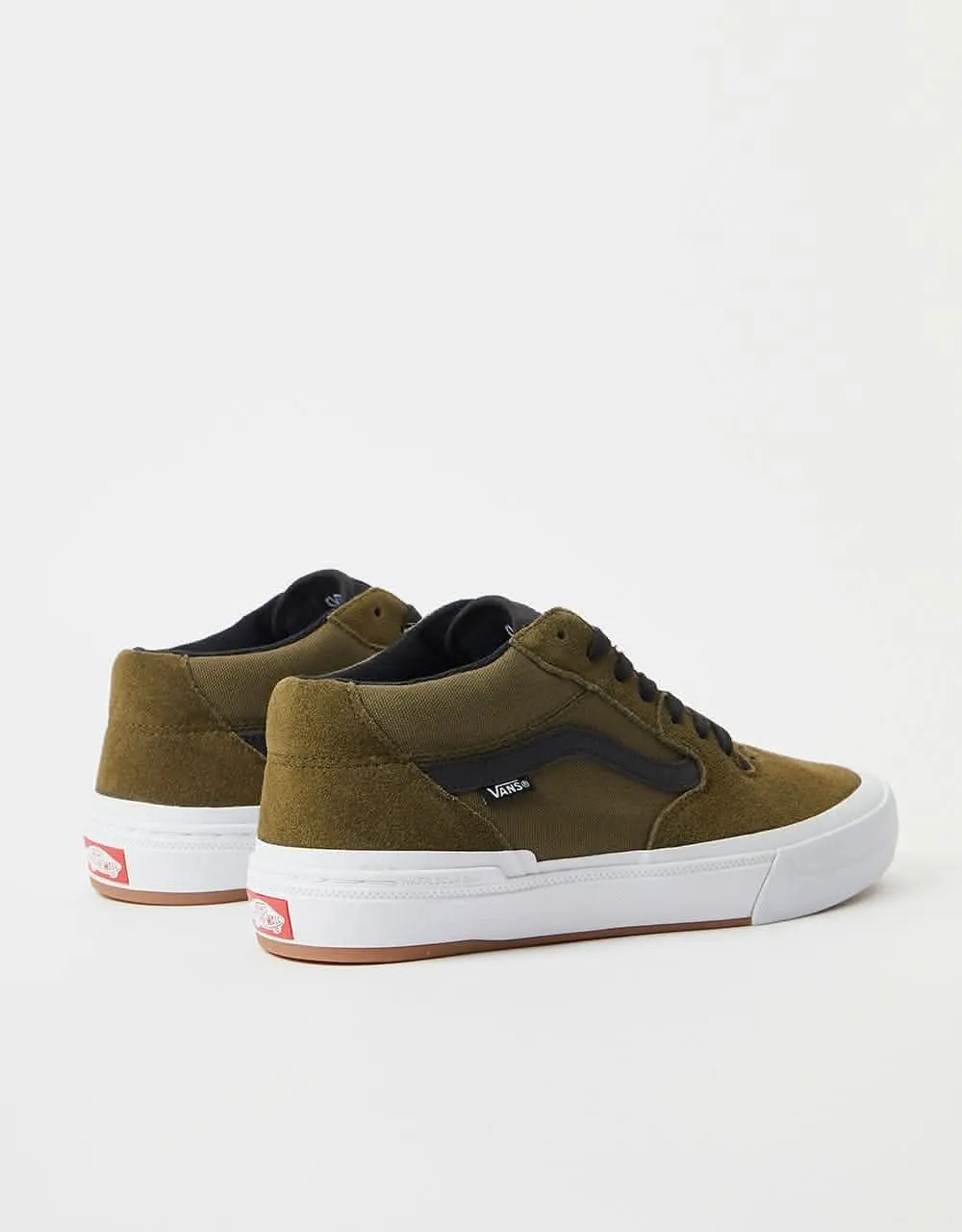 Vans BMX Style 114 Shoes - Dark Olive