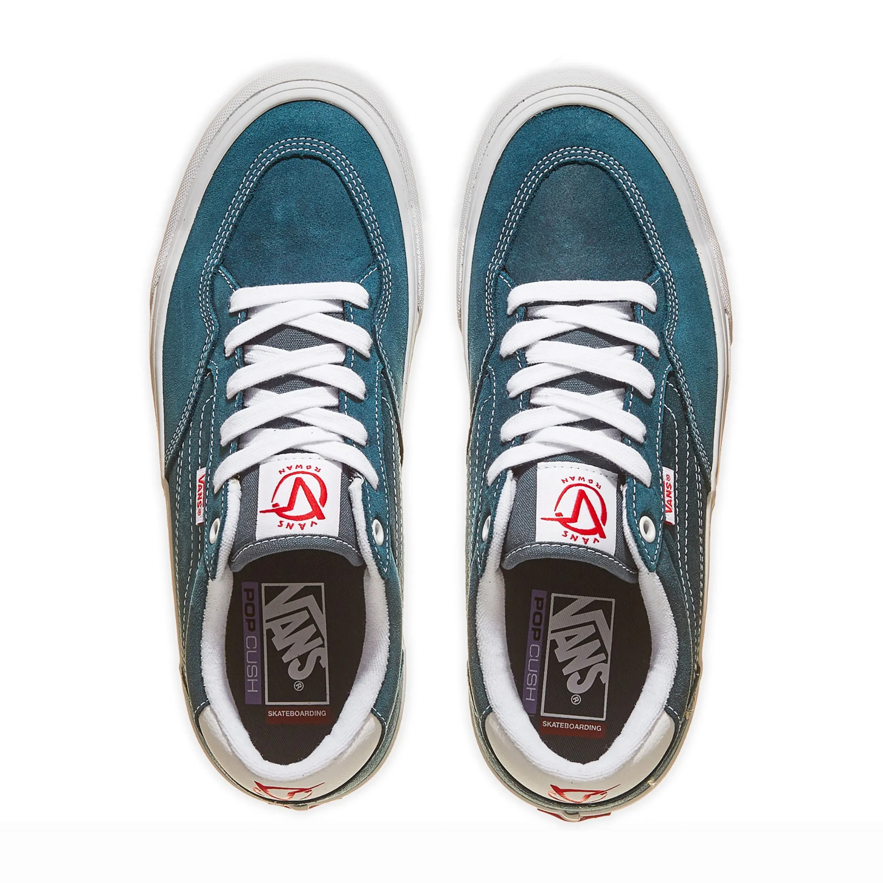 VANS ROWAN PRO LEATHER BLUE / WHITE