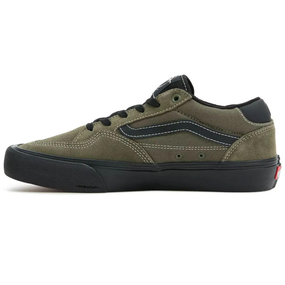 Vans Rowan Trainers - Olive/Black