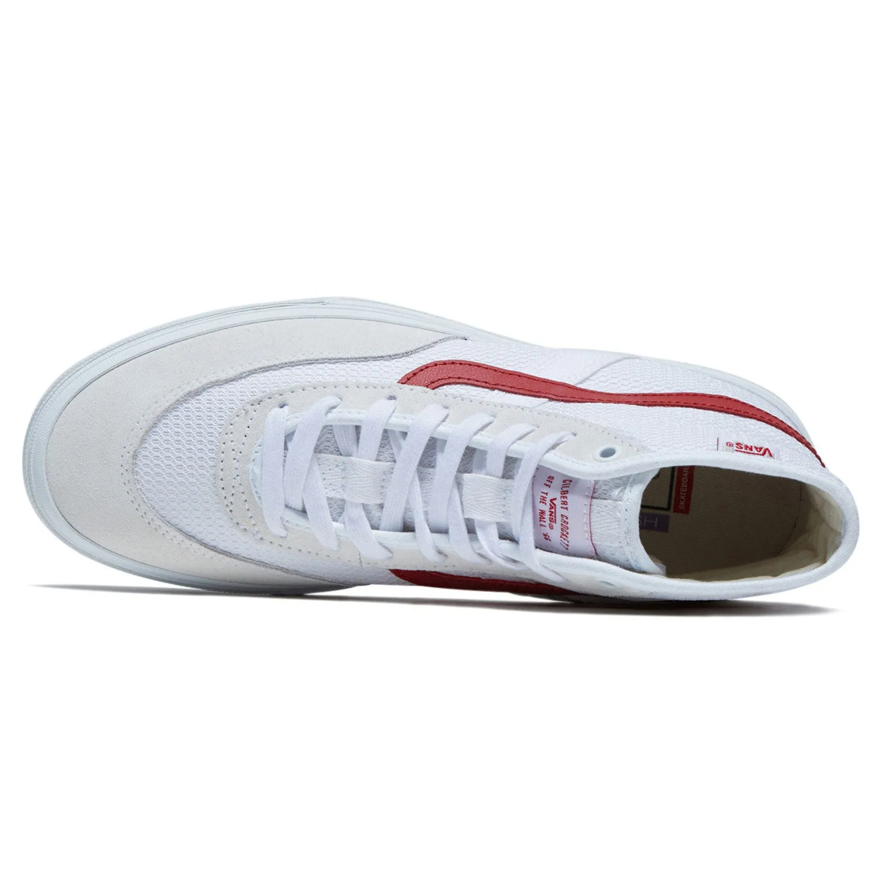 Vans Skate Crockett High White/Red