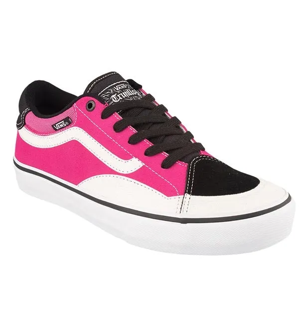 Vans TNT Advanced Pro Skate Shoes  - Black/Magenta/White