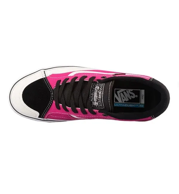 Vans TNT Advanced Pro Skate Shoes  - Black/Magenta/White