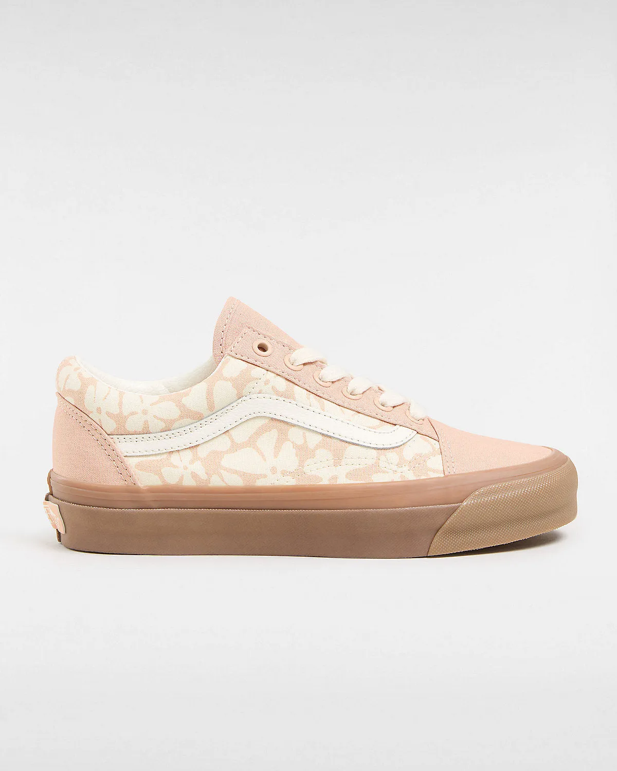 VANS Unisex Old Skool Trainers - Groovy Floral Peach