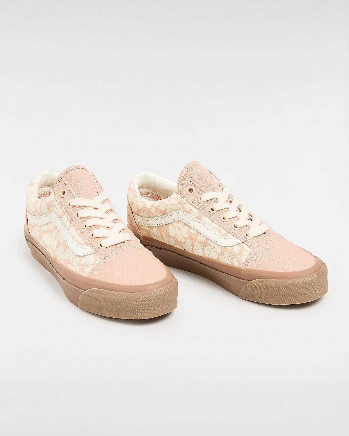 VANS Unisex Old Skool Trainers - Groovy Floral Peach