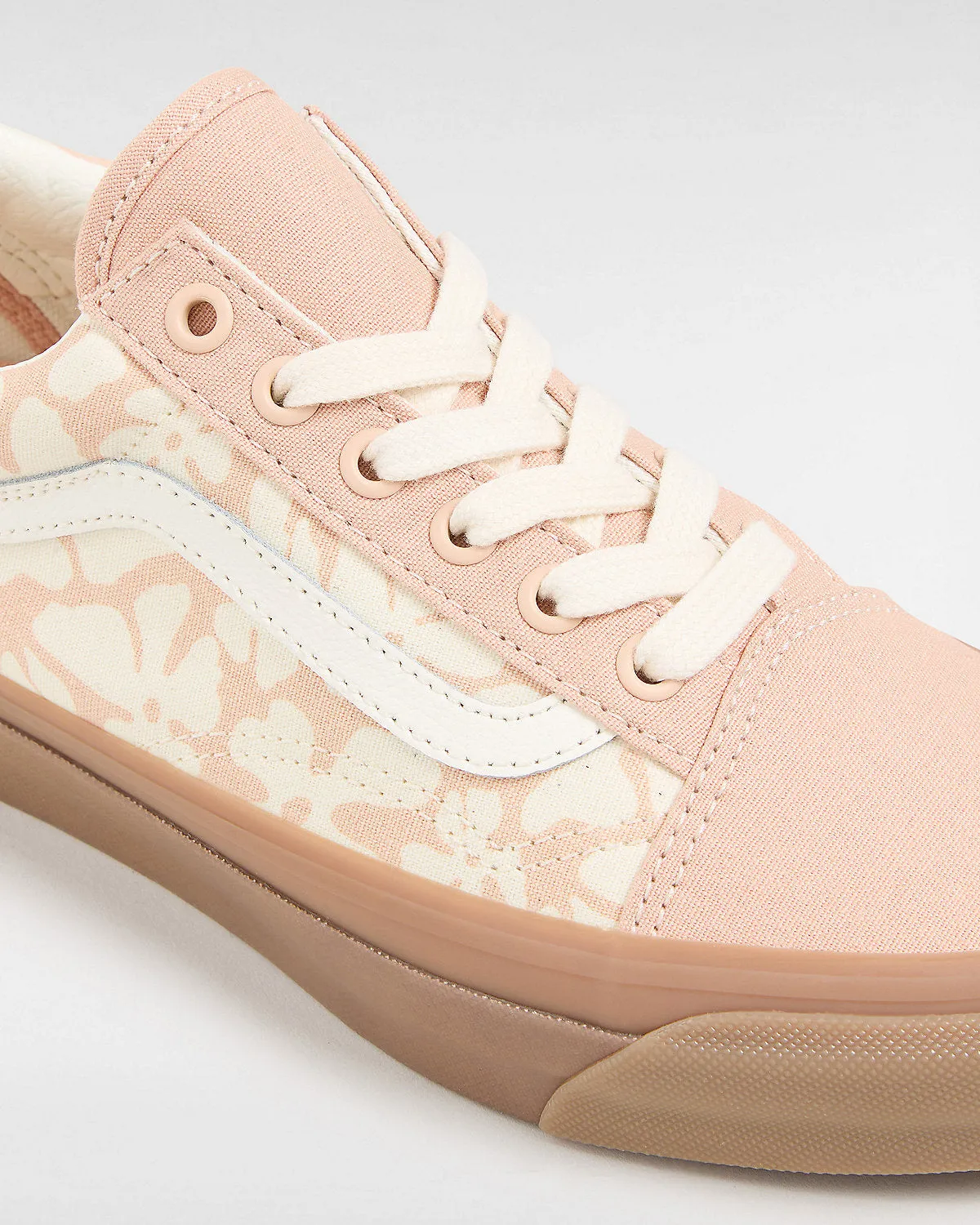 VANS Unisex Old Skool Trainers - Groovy Floral Peach