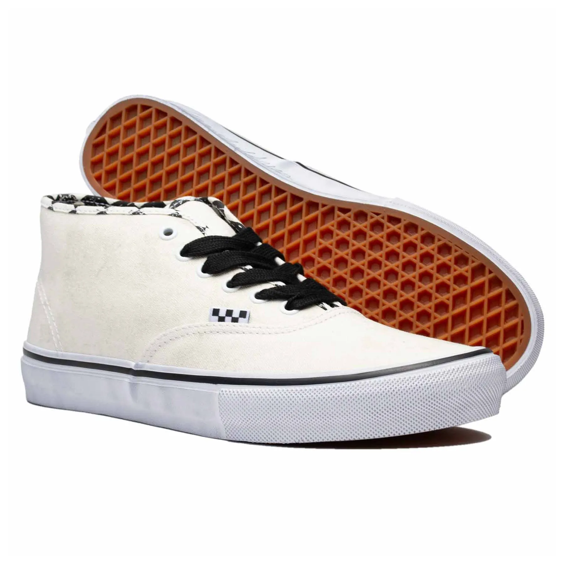 Vans x Monster Children Skate Authentic Mid White