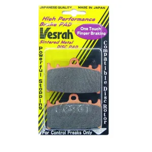 VD340/3JL Sintered Metal Disc Pads (Rear Left Wolverine) Vesrah (VD3403JL)