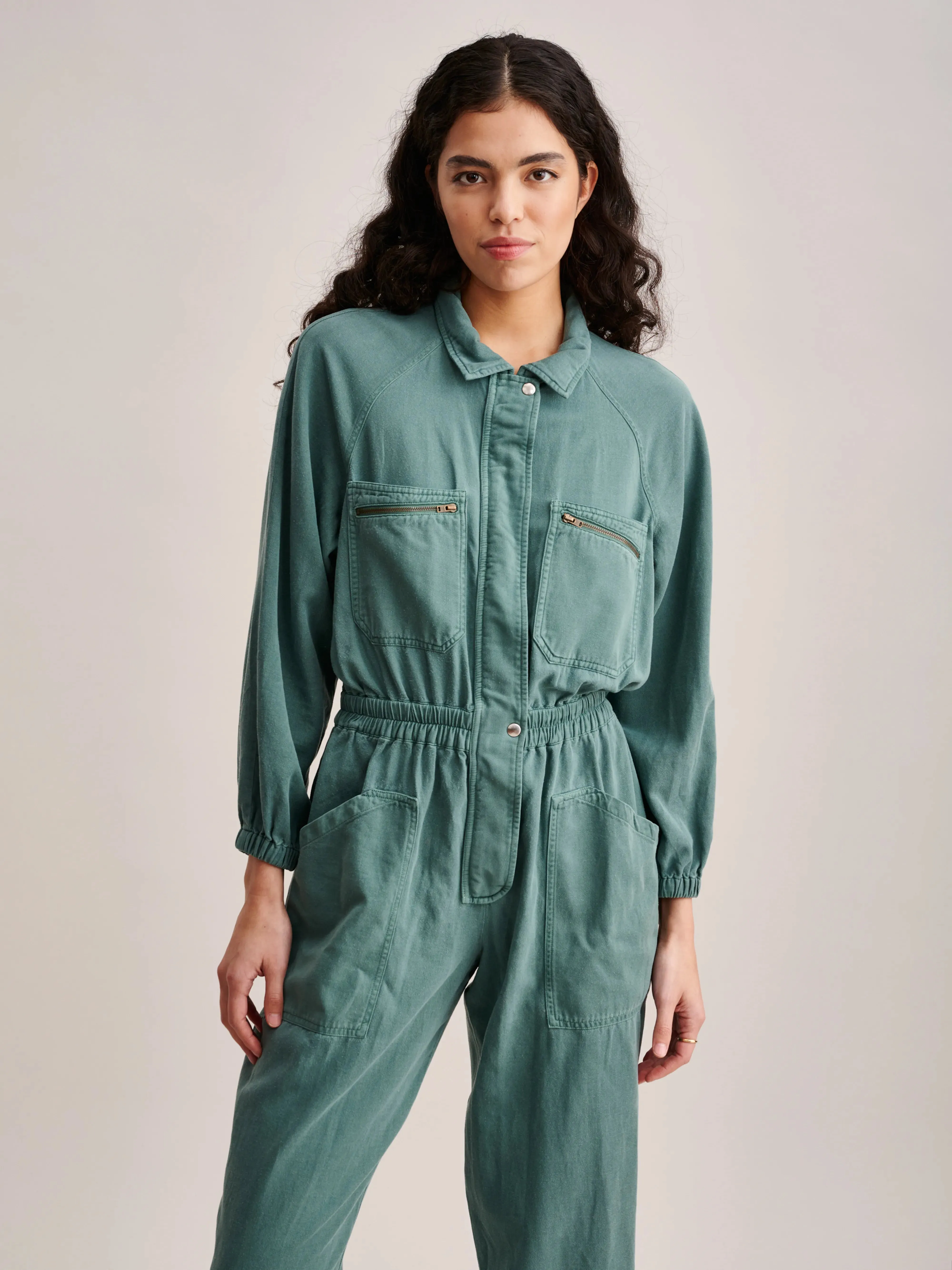 Vedett Jumpsuit (232 / W / PINE)