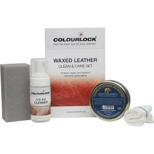 Waxed, Oiled or Pull Up Leather Cleaning and Care Kit