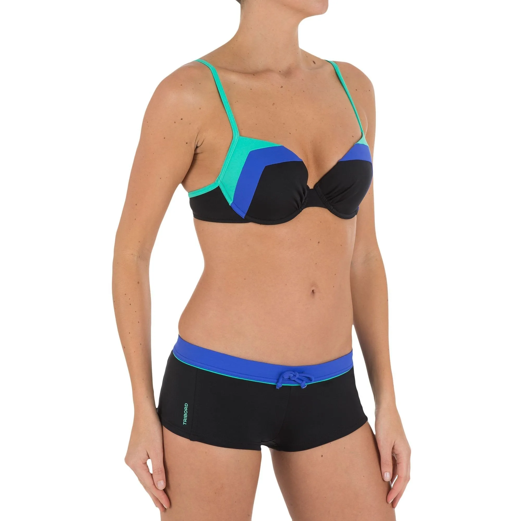 Women’s Bikini Balconet Top With Push-Up Effect Elo Colourb