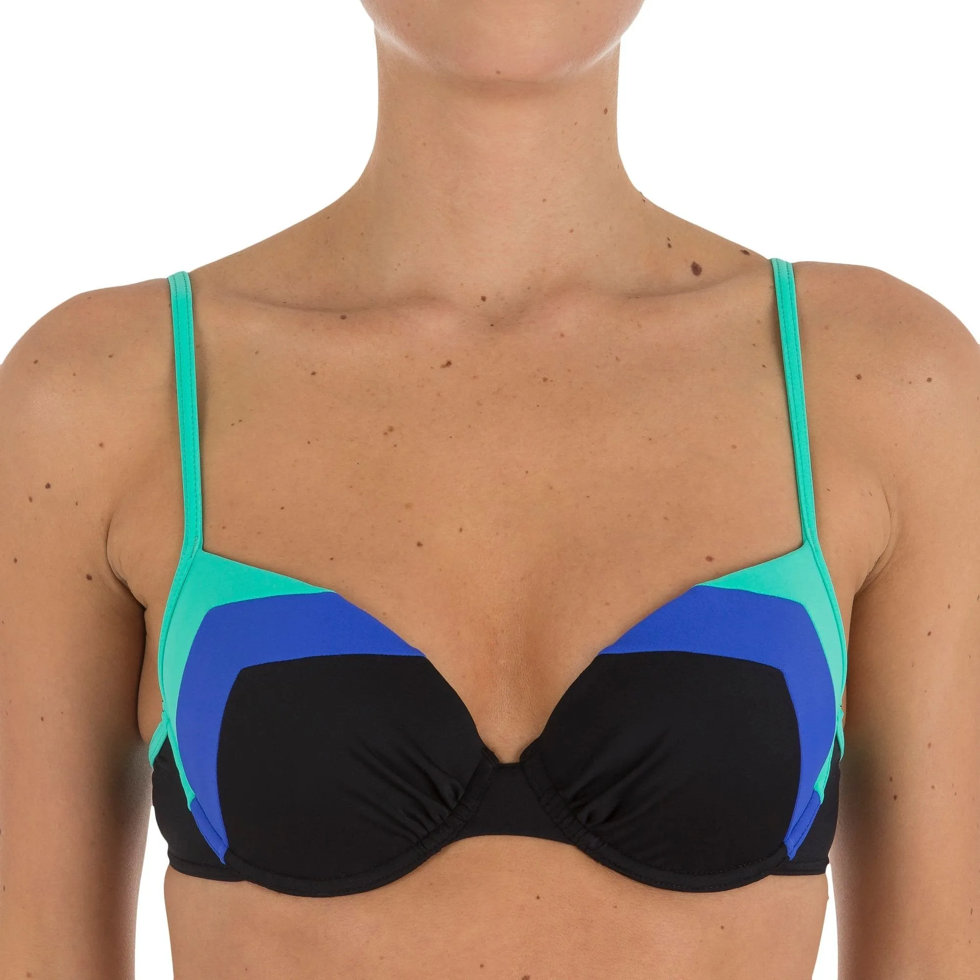 Women’s Bikini Balconet Top With Push-Up Effect Elo Colourb