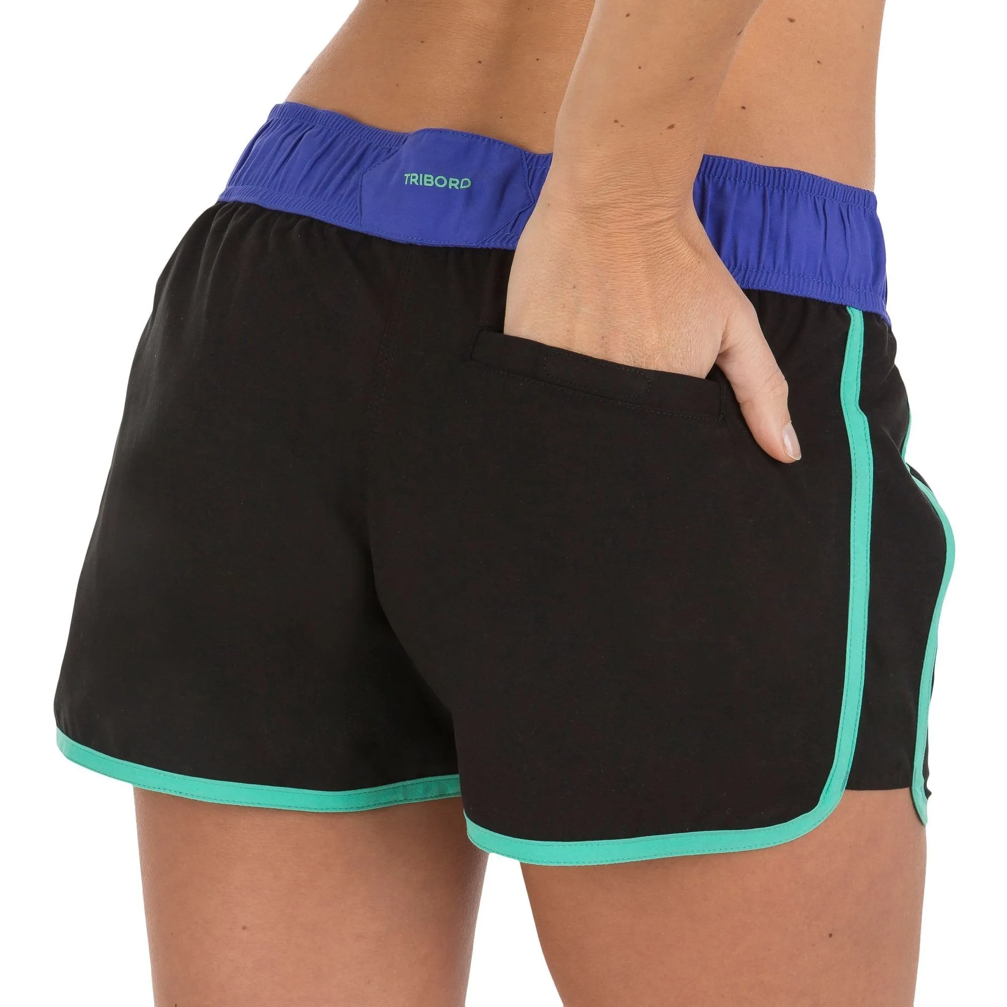 Women's Boardshorts With Drawstring And Elasticated Waistband TINI COLORB