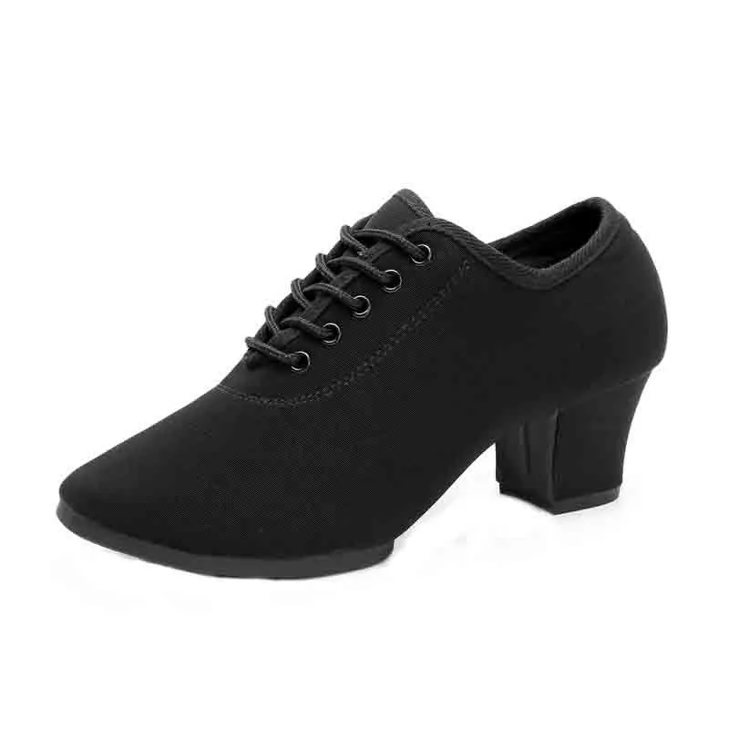 Women's Canvas 5cm Heels Ballroom Shoes Teaching & Practice Shoes