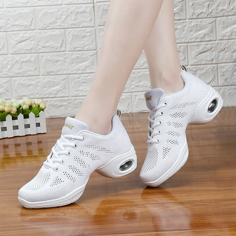 Women's Dance Sneakers Practice Trainning Dance Shoes Modern Jazz Dance