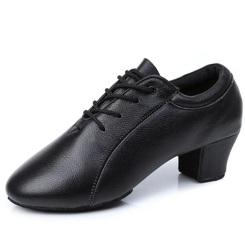 Women's Microfiber Leather 3.5cm/5cm Heels Ballroom Dance Shoes Teaching & Practice Shoes