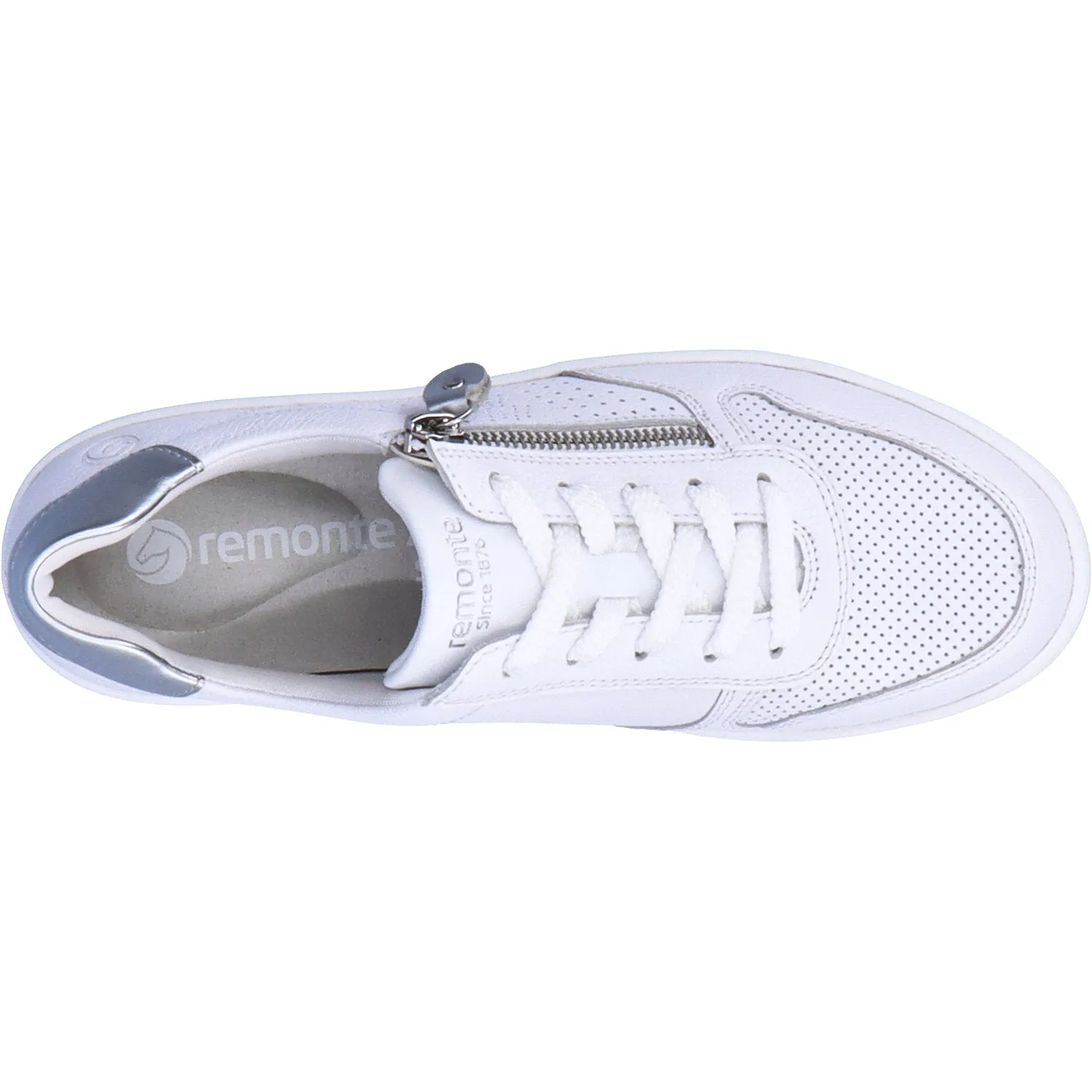 Women's Remonte D0J02-80 Kendra 02 White/Silver Leather