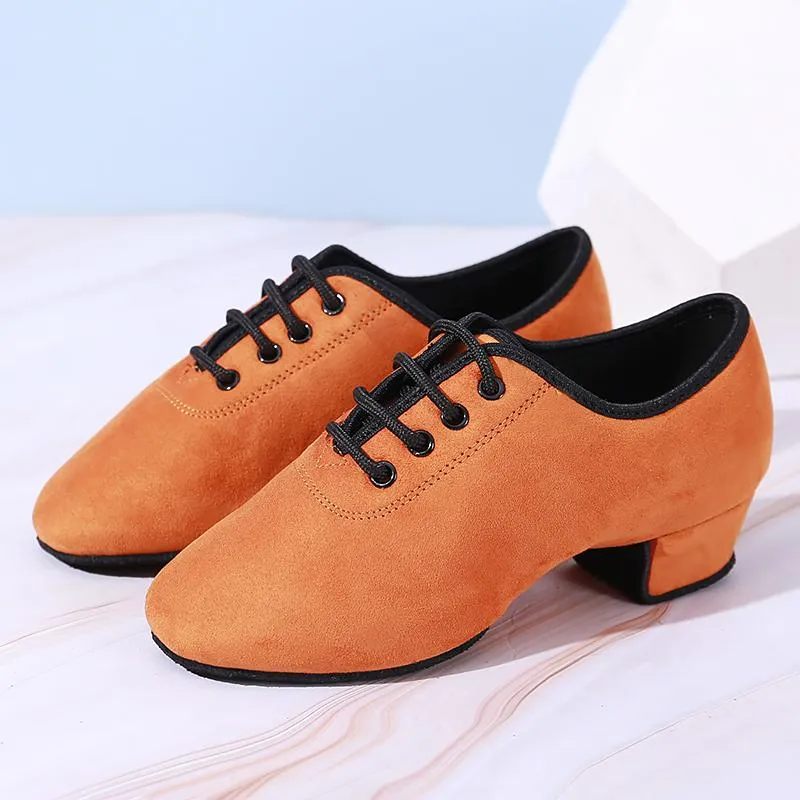 Women's Suede 3.5cm  Heel Teaching & Practice Shoes Ballroom Dance Shoes