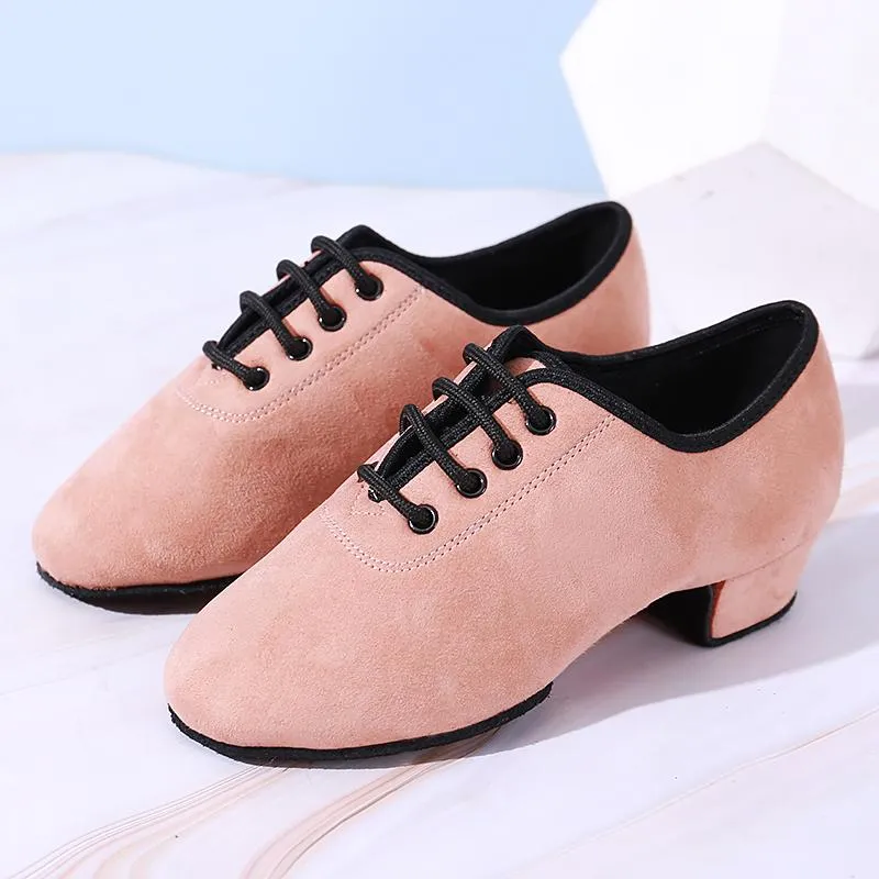 Women's Suede 3.5cm  Heel Teaching & Practice Shoes Ballroom Dance Shoes