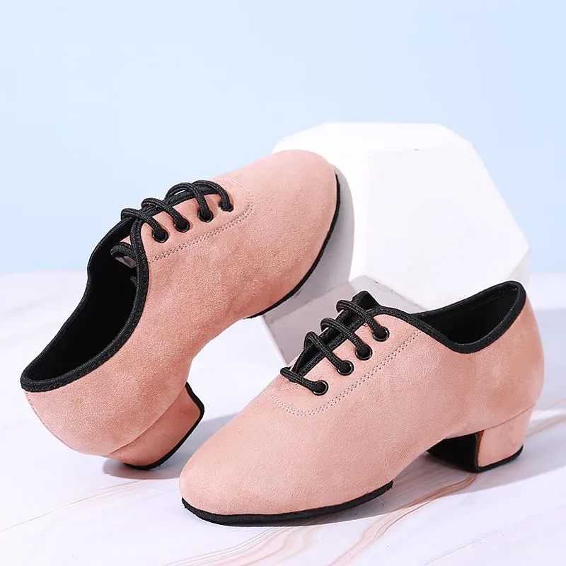 Women's Suede 3.5cm  Heel Teaching & Practice Shoes Ballroom Dance Shoes