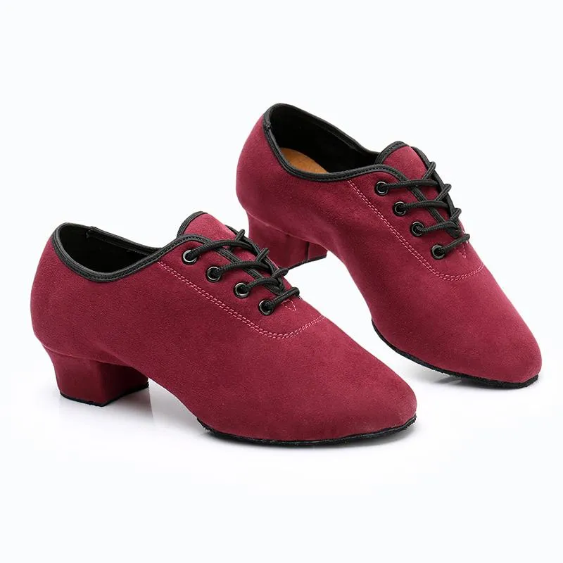 Women's  Suede 3.5cm Heels Teaching & Practice Shoes Ballroom Dance Shoes