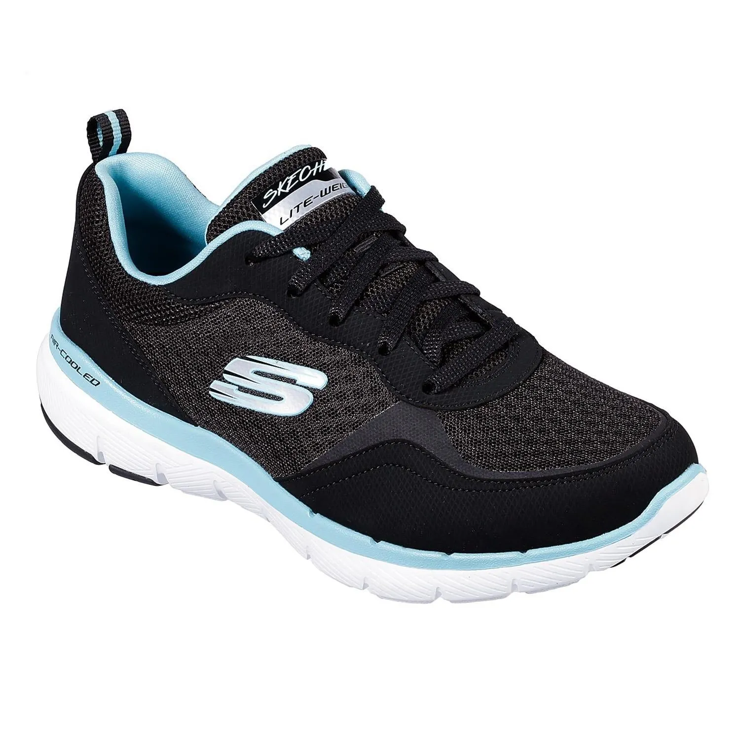 Womens Wide Fit Skechers Flex Appeal 3.0 - 13069 Sneakers