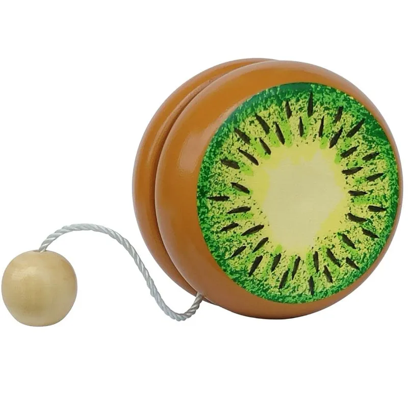 Wooden Yo Yo Toy - Kiwi