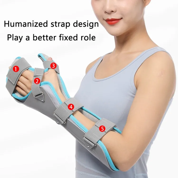 Wrist Fracture Sprained Tendon Sheath Splint, Color: Standard Model(L Right)