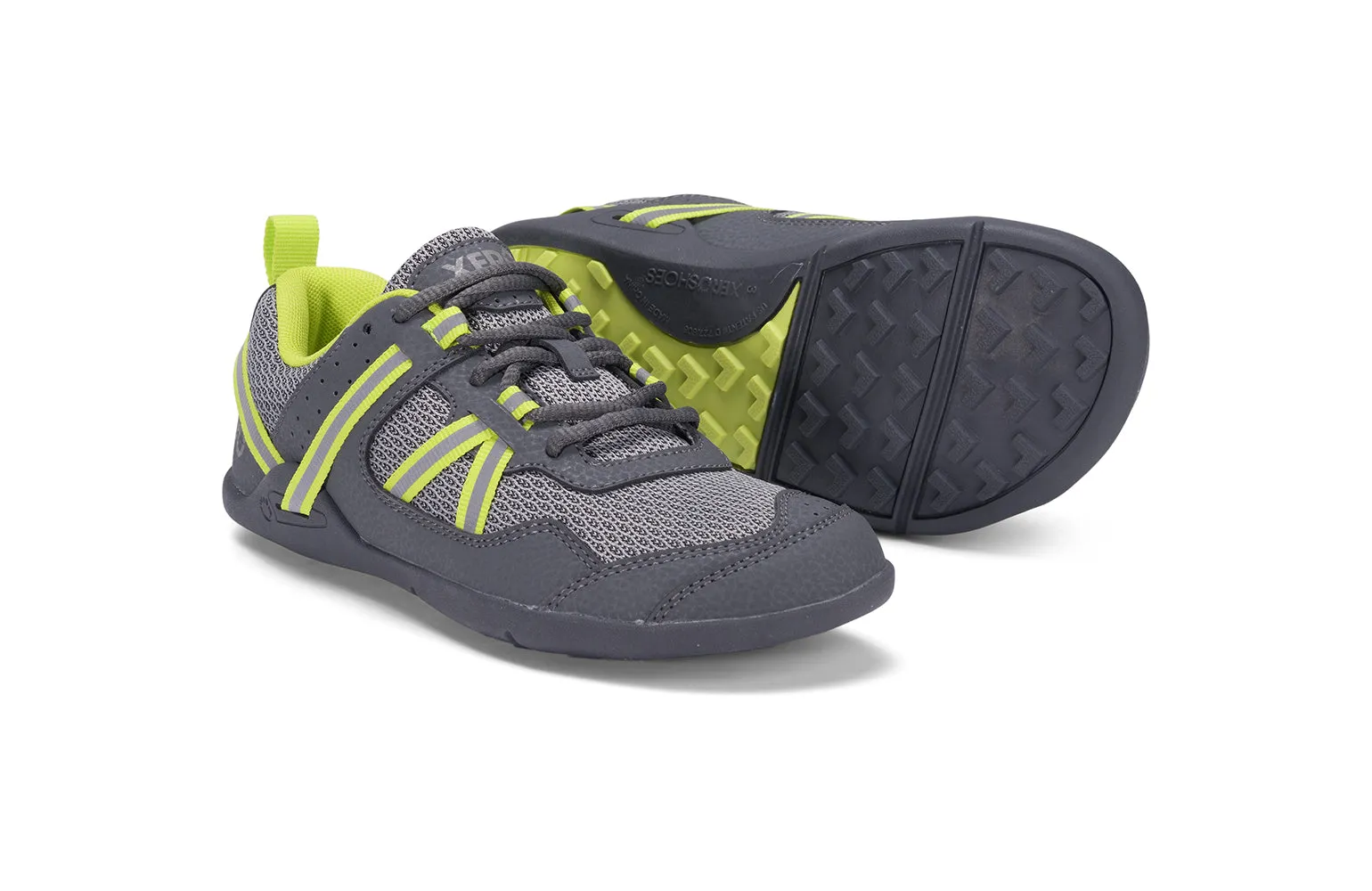 Xero Shoes Prio Kids Grey / Lime