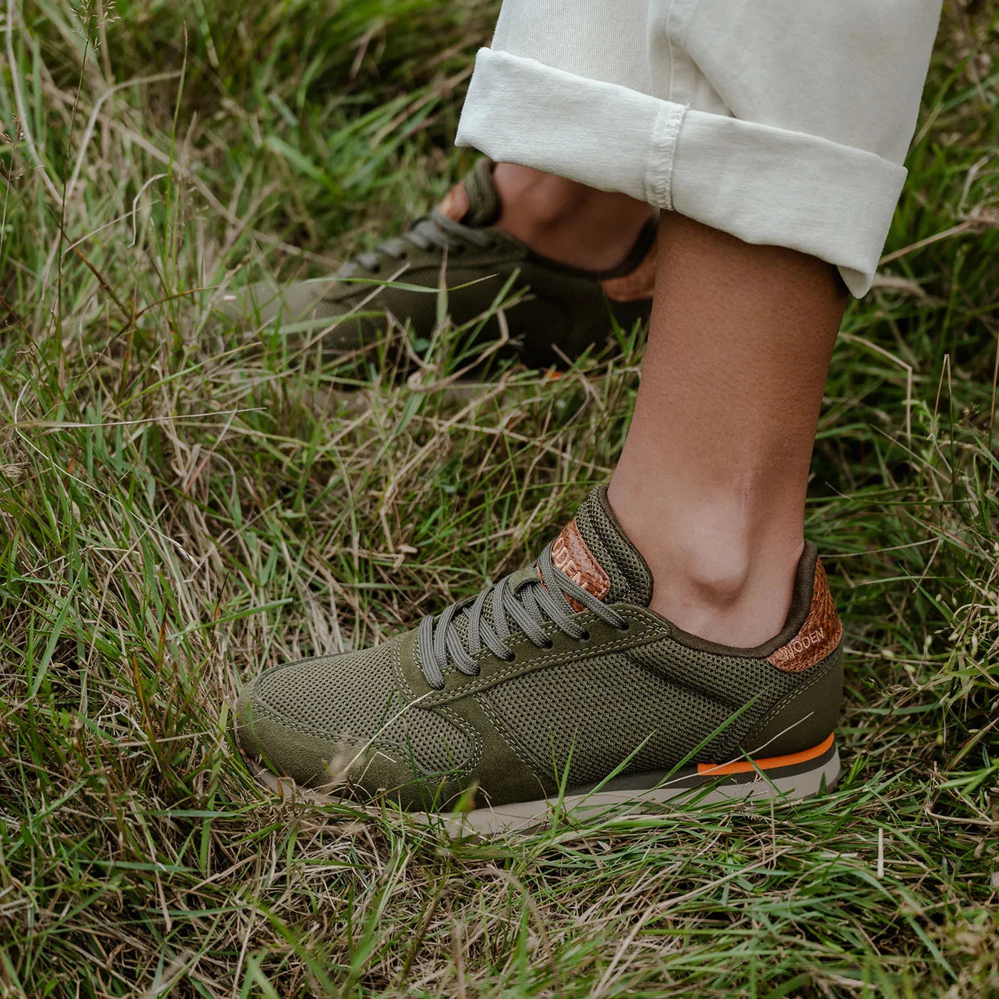 Ydun Icon Runners (Olive Green)